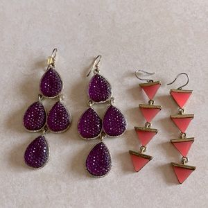 Bundle of fashion earrings